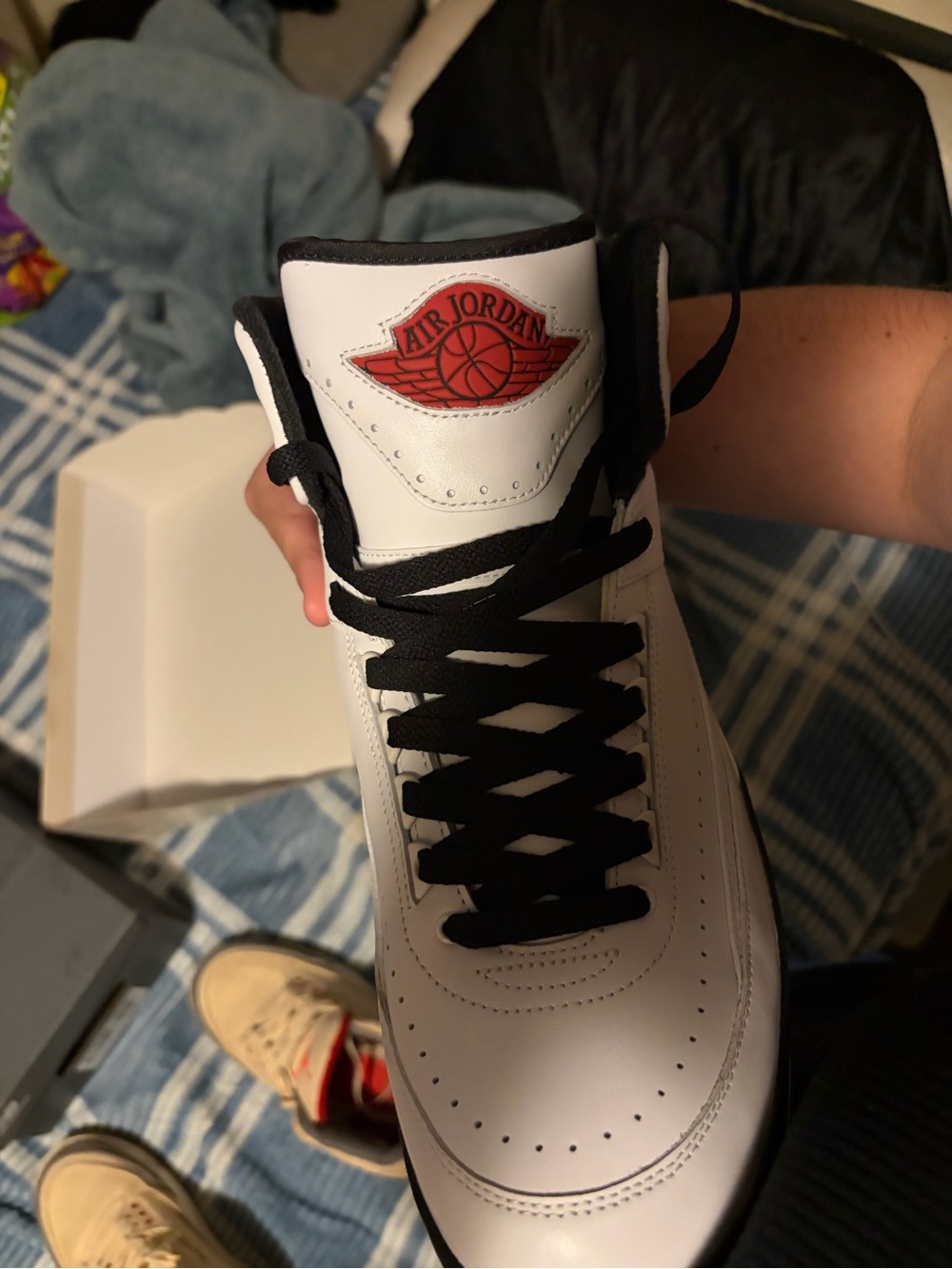 Nike Air Jordan 2 Retro “Chicago” size 12 (box)- $160